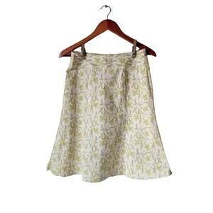 GAP Floral A-Line Skirt Size 2